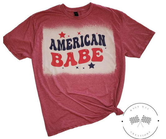 "American Babe" Short Sleeve T-Shirt